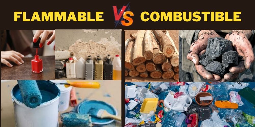 flammable vs combustible