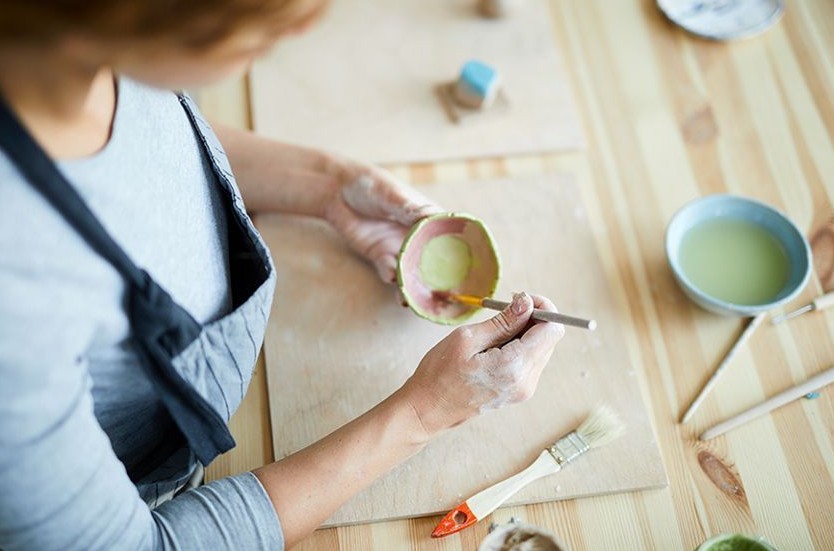 How to seal acrylic paint on Ceramic to make it dishwasher safe?